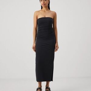 NWT Abercrombie & Fitch Black Strapless Dress